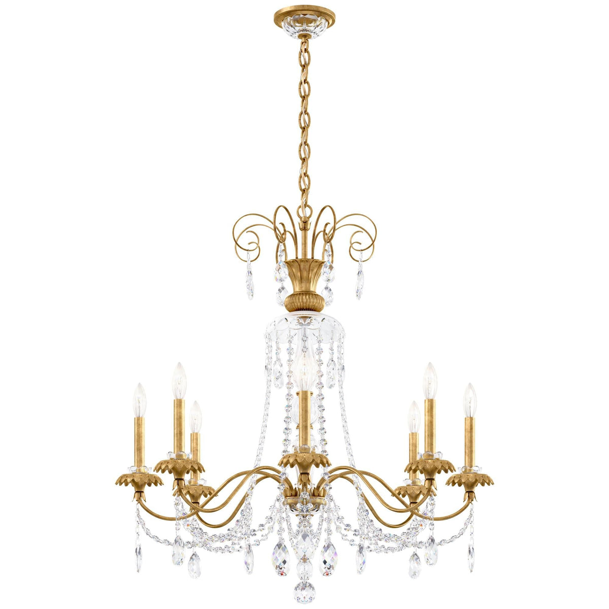 Schonbek Helenia 31 Inch 8 Light Chandelier Cp483510