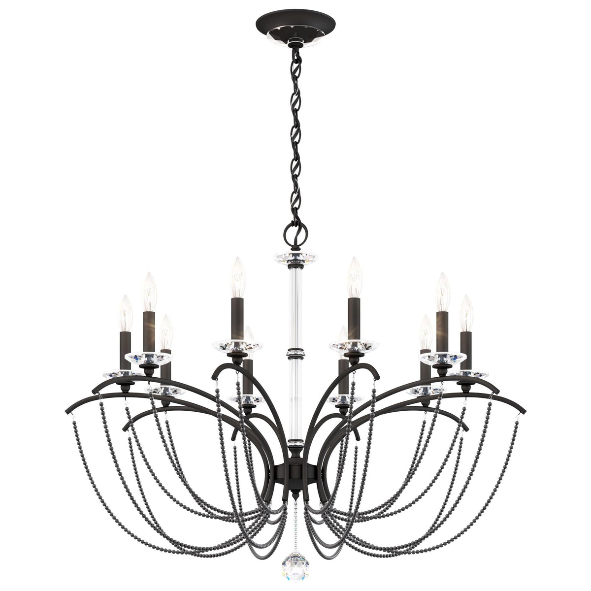 Schonbek Priscilla 10 Light Chandelier Cp527302