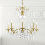 Schonbek Helenia 31 Inch 8 Light Chandelier Cp483510