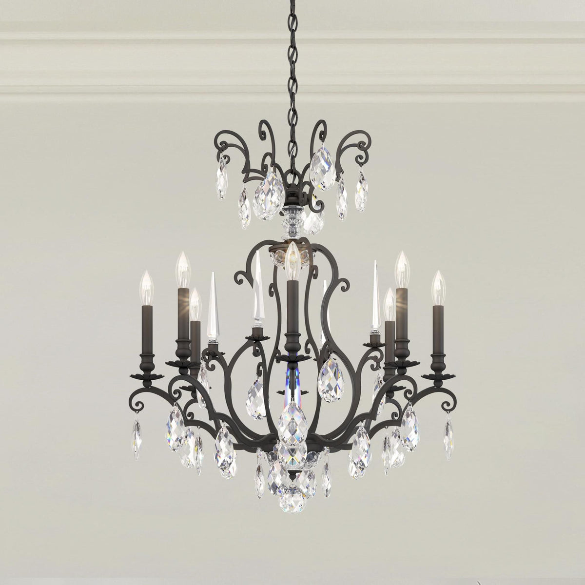 Schonbek Nouveau 32 Inch 8 Light Chandelier Cp484625