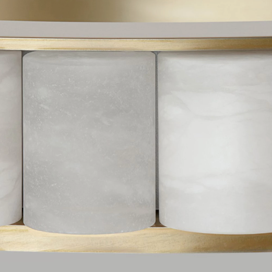 Moonshade Natural Marble ModernChandelier