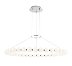 Orbet Chandelier, Integrated LED, Nickel, 42.4"W (700OBT42N-LED927 70PGALF)