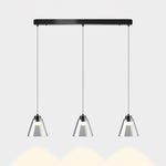 Sculptural Glass Pendant Lamp