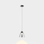 Sculptural Glass Pendant Lamp