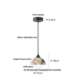 3D Printed Ball LED Pendant Light for Home Decor and Kitchen Lighting