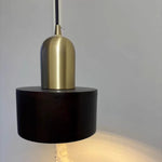 LED Wood Pendant Light Fixture | Adjustable Hanging Lamp for Home Decor