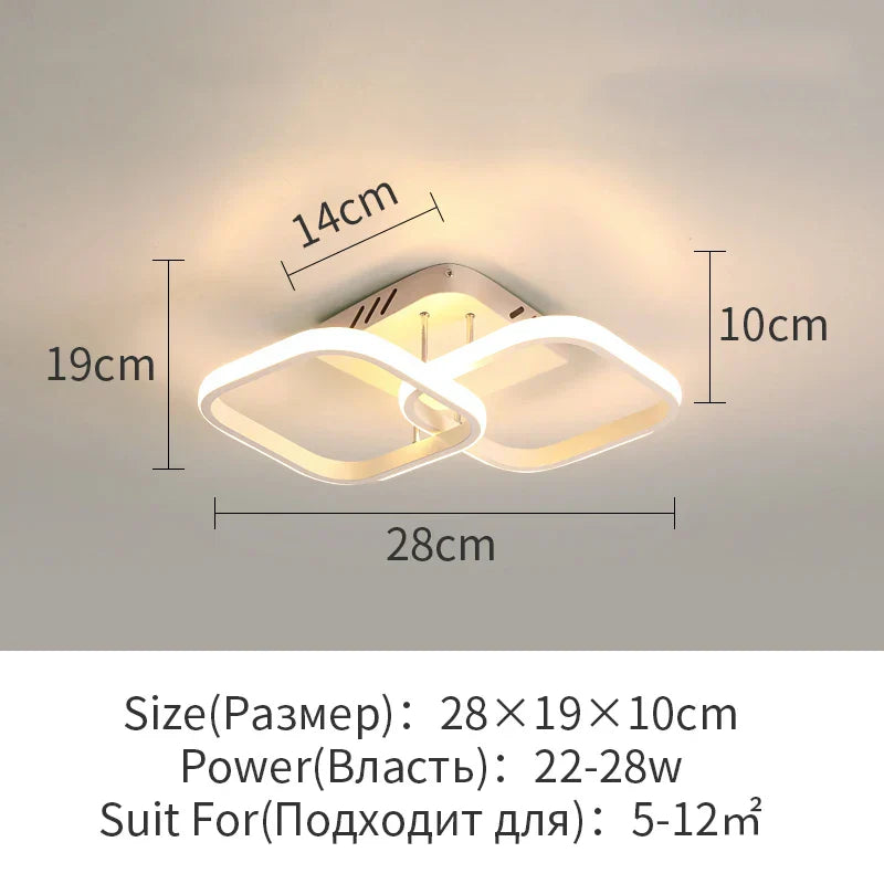 LED Surface Mounted Aisle Ceiling Lights for Home Lighting