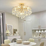 Crystal Luxury Chandelier: Nordic Style Living Room Dining Bedroom Lamp
