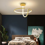 Modern Duplex Villa Bedroom Ceiling Light