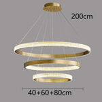 Crystal Chandelier for Living and Dining Room, Luxury Pendant Light for Home Décor