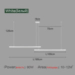 Nordic LED Pendant Lights for Kitchen Island Dining Chandelier - Minimalist Home Luminaires