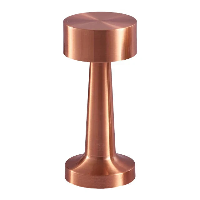 Retro Metal Touch Table Lamp for Bar Coffee Restaurant Light Desk LED Night Bedroom Decor