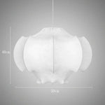 Viscontea Silk Pendant Light for Kitchen Island Living Room Dining Table