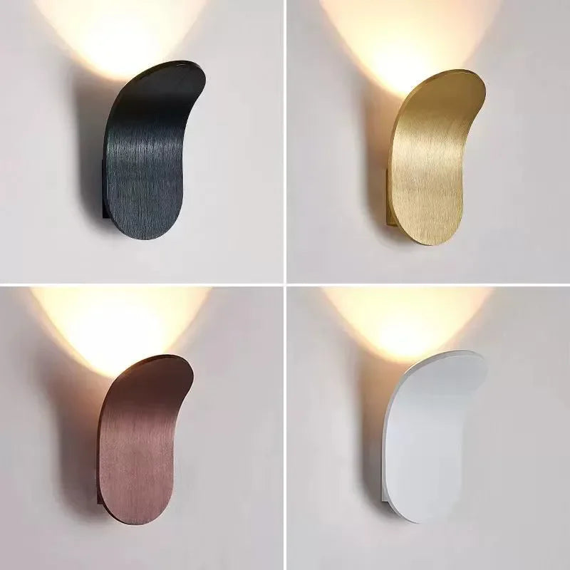Luxury Adjustable COB Led Wall Light for Modern Hotel Rooms