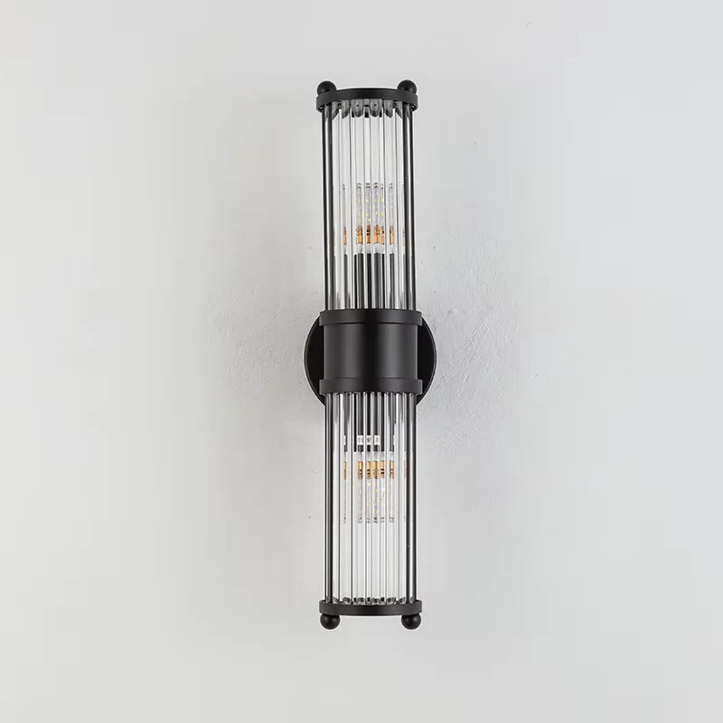 Glass Rod Wall Sconce Vanity Lights - Up/Down Wall Mounted Lamps