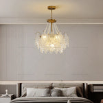 Luxury Cream Wind Crystal Chandelier: High-End Living Room, Dining Room, Bedroom Light