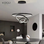 LED Ceiling Chandelier Round Pendant Light for Modern Home Interior Lighting