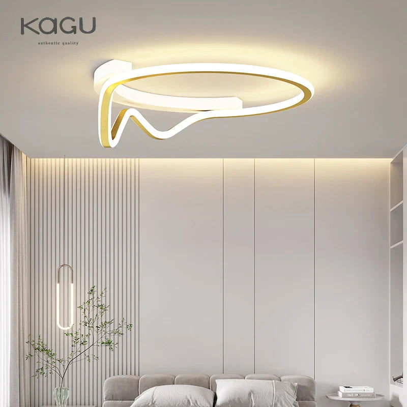 Geometry Round LED Ceiling Light for Home Decor