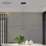 LED Ceiling Chandelier: Modern Minimalist Kitchen Dining Table Lighting
