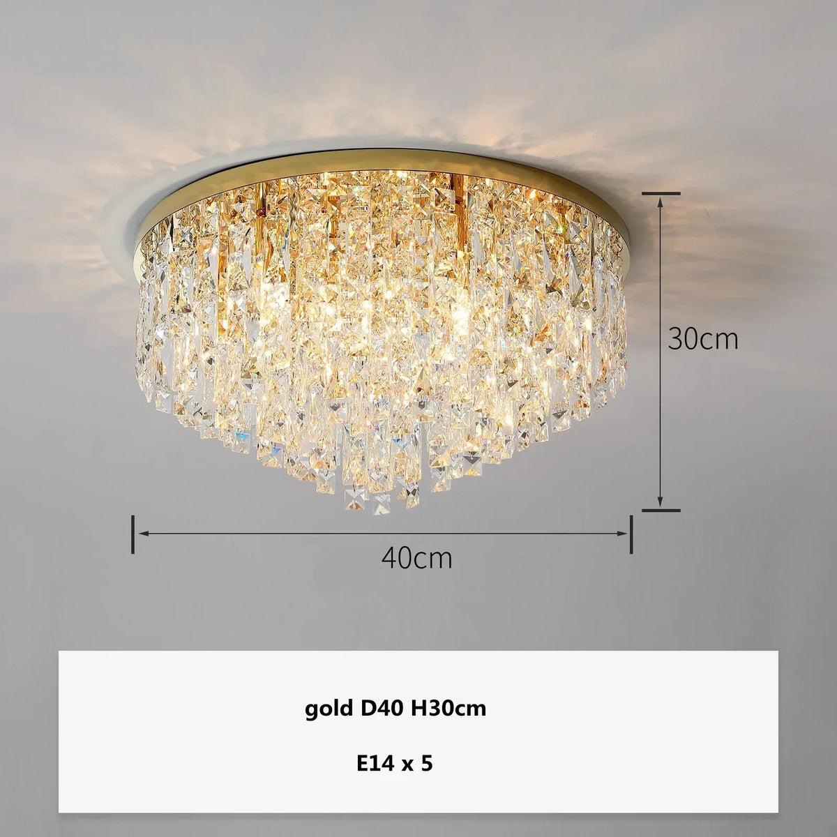 Crystal Steel LED Ceiling Chandelier, Modern Art Deco Lighting Fixture