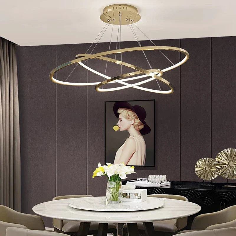 LED Chandelier Pendant Ceiling Lamp for Home Living Room Dining Indoor Lighting