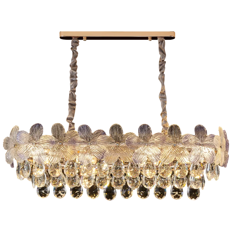 Crystal Chandelier: French Cream Style Light Luxury for Living Room and Master Bedroom