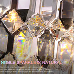 Crystal Chandelier: Postmodern Living Room Dining Bedroom Lamp, Luxury & Creative