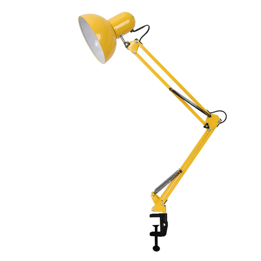 Metal Architect Desk Lamp: Modern, Adjustable, Folding Reading Light