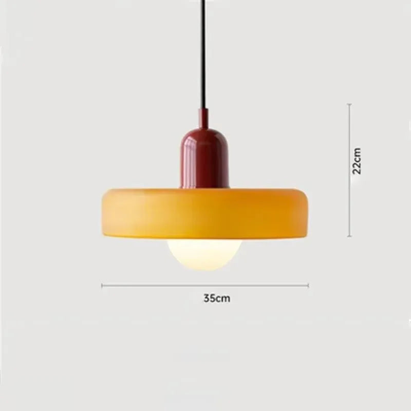 Nordic Glass Chandelier for Home Decor Hanging Lighting Fixtures