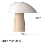 Mushroom Table Lamp LED Light for Bedroom, Study, Living Room, and Hotel