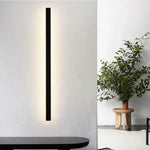 Minimalist Line Wall Lamp for Bedroom Headboard Hallway Creative Strip Light