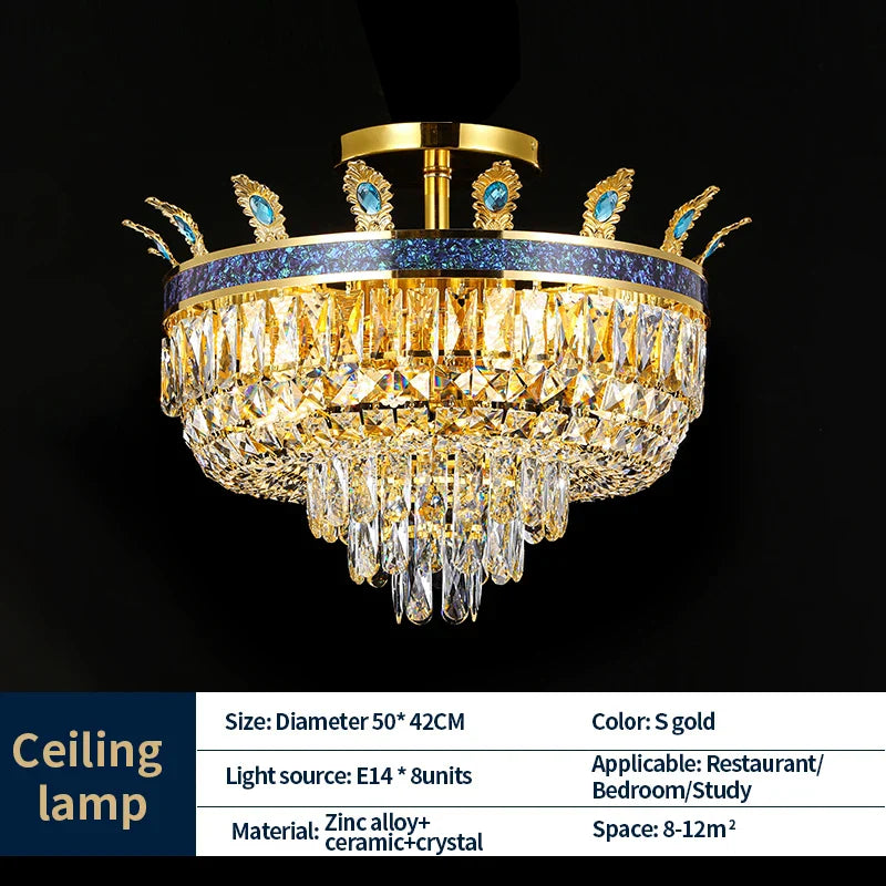 Modern Crystal Chandelier for Livingroom and Restaurant