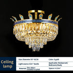 Modern Crystal Chandelier for Livingroom and Restaurant