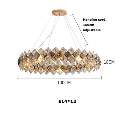 Luxury Crystal Chandelier Lighting for Dinning Room