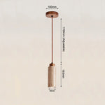 Natural Travertine Pendant Lights