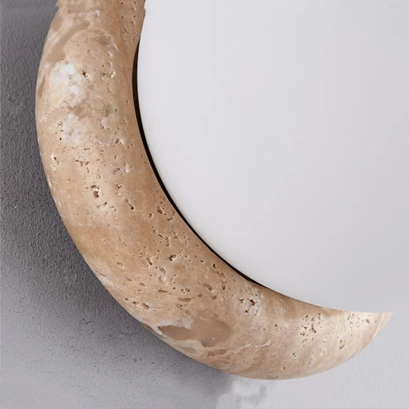 LED Glass Wall Lights with Pull Chain Switch for Restaurant Living Room