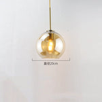 Glass Ball LED Pendant Lights for Chic Home Decor and Lighting