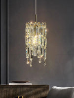 Crystal Headboard Chandelier: Modern Luxury for Master Bedroom & Dining Room