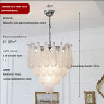 Crystal Glass Chandelier for Living, Dining & Bedroom - Elegant Medieval Art