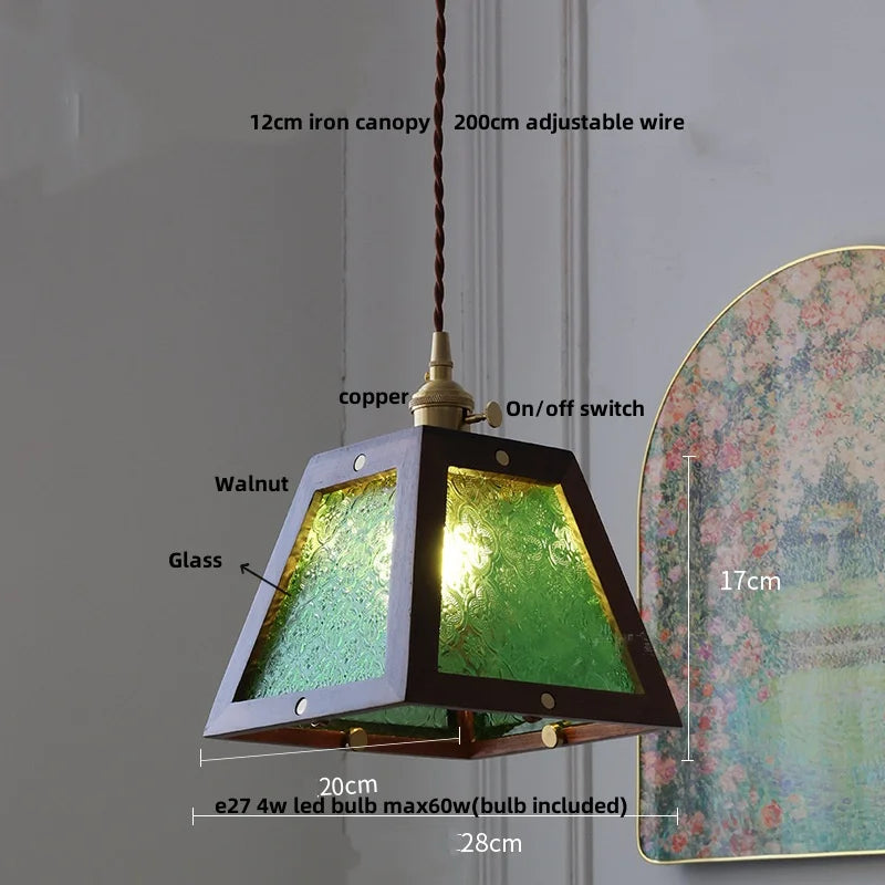 White Glass LED Pendant Lamp: Modern Nordic Design, Adjustable Hanging Fixture