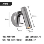 Warm White LED Wall Sconce Light for Bed Headboard Decoration