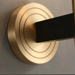 Nordic Copper Gold Wall Lamp for Home Bedroom Living Room