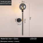 Glass Ball Wall Lamp for Modern Home Decor & Lighting Fixture