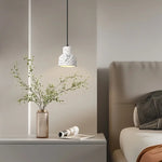 Terrazzo LED Pendant Lamp: Minimalist Nordic Design for Bedroom, Dining, Living Room