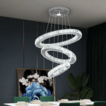 Crystal Chandelier LED Pendant Lighting for Living Room