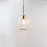 Glass Ball LED Pendant Lights for Chic Home Decor and Lighting