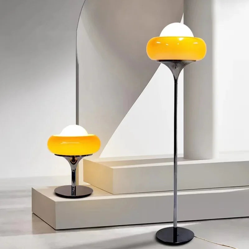 Retro Floor Lamp Medieval Bauhaus Style Bedroom Study Decor