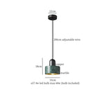 Afralia™ Green Marble LED Pendant Light - Modern Nordic Interior Lighting Fixture