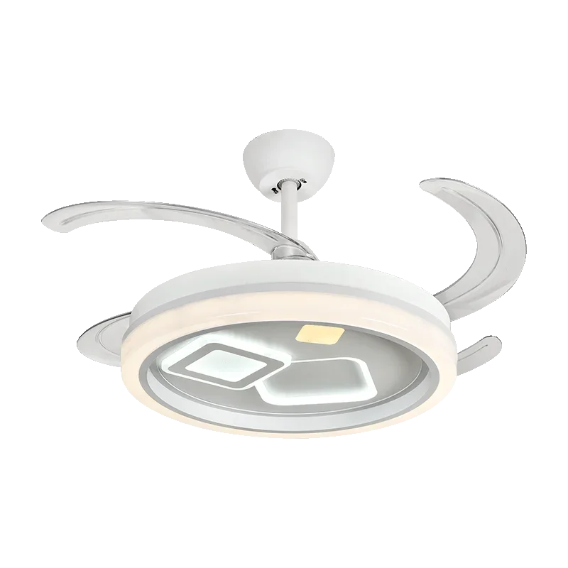 Smart Ceiling Fan Light with Remote Control | Slient Design & LED | Dining Room Ready