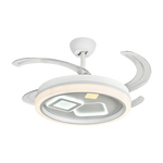 Smart Ceiling Fan Light with Remote Control | Slient Design & LED | Dining Room Ready